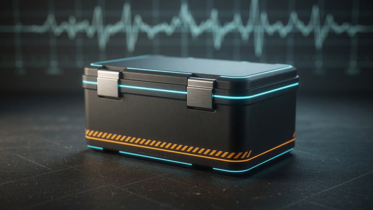Abstract technical workbench illustration
